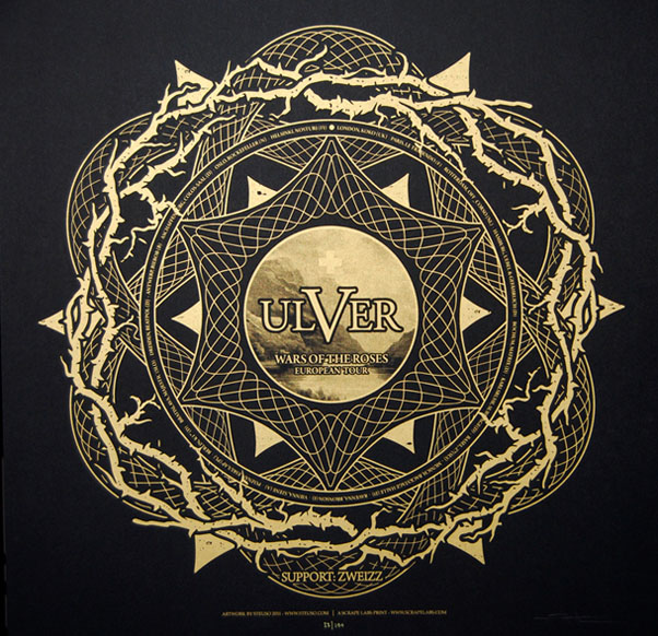 Ulver Steuso Tour Poster 2011